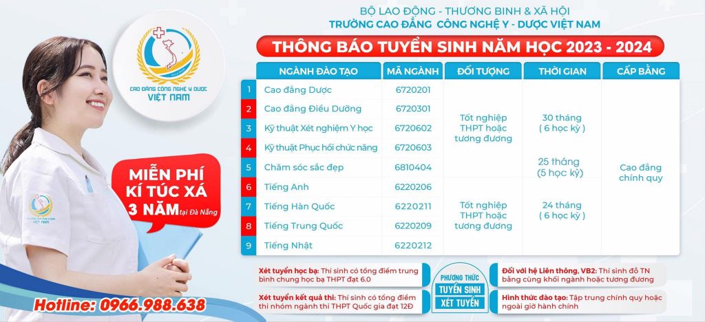 Top  ngành sức mạnh hệ cao Đẳng xét tuyển học bạ thpt