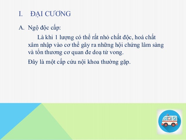 Bài giảng chăm lo người bệnh dịch ngộ Độc cấppdf