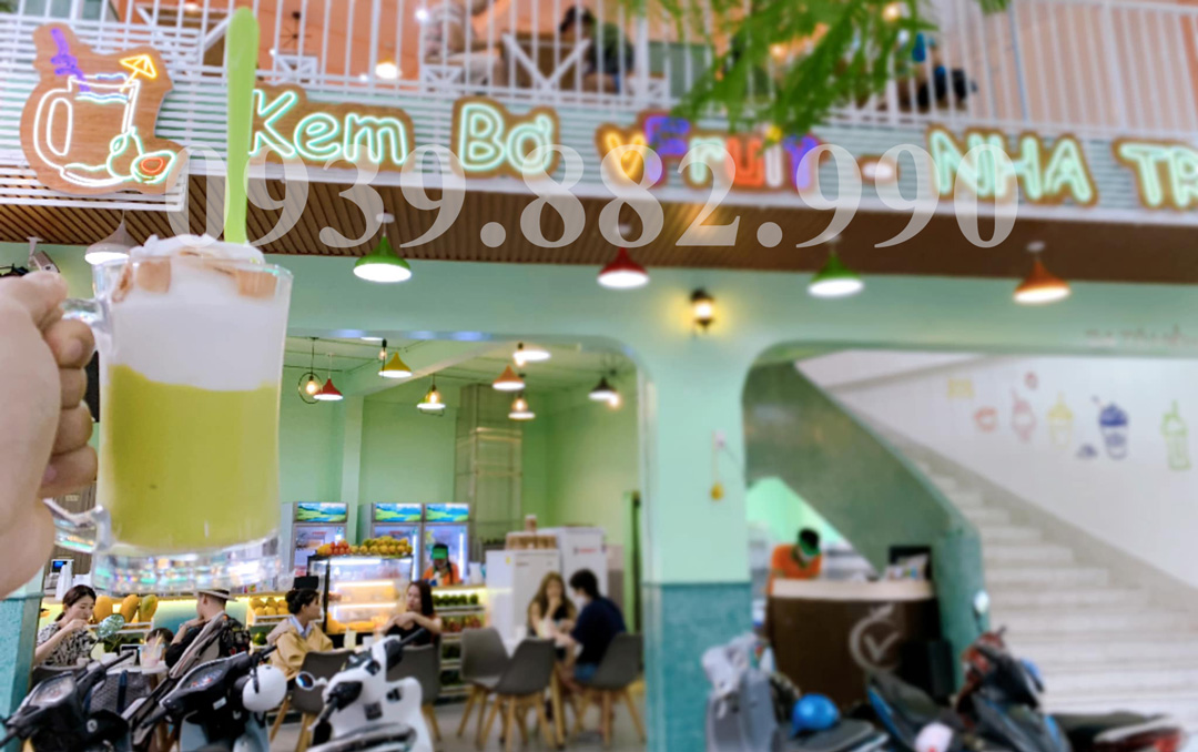 Quán kem bơ vfruit nha trang Quán kem bơ vfruit nha trang