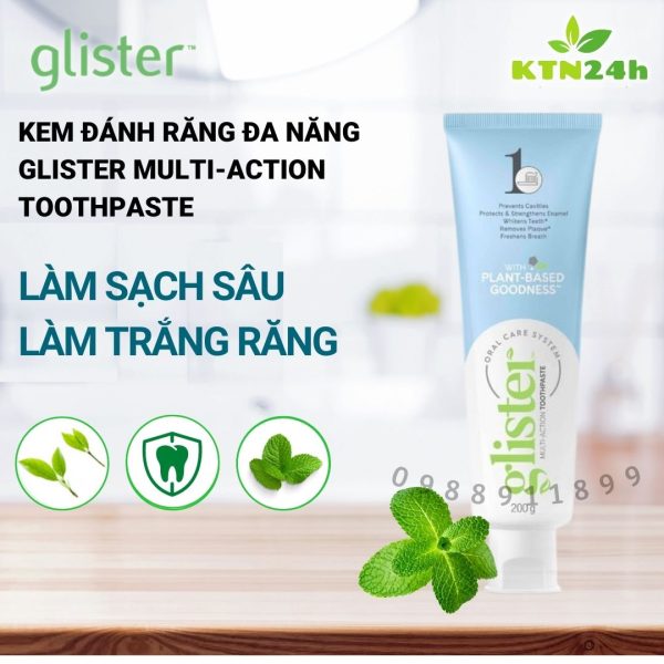 Kem tấn công răng glister amway đa-zi-năng g