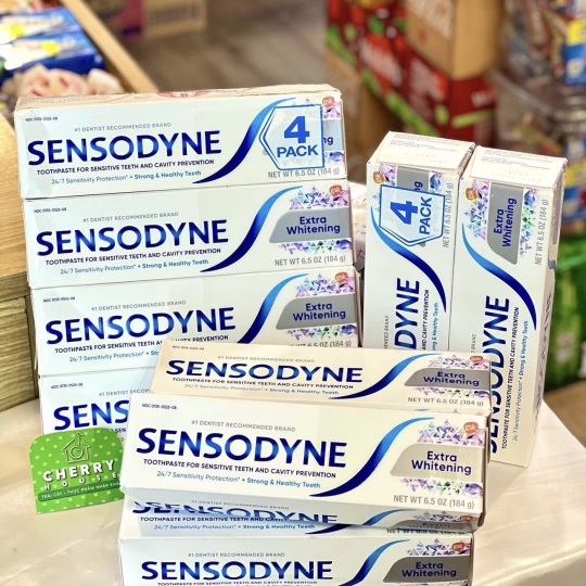 Kem Đánh răng sensodyne extra whitening g