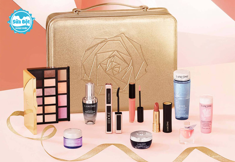 Set trang Điểm với dưỡng domain authority lancôme holiday beauty box